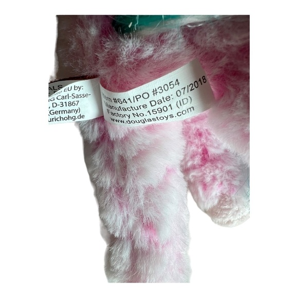Douglas Llamacorn Plush Stuffed Animal Pink‎ Stuffed Llama Alpaca Animal Toy - Picture 6 of 8